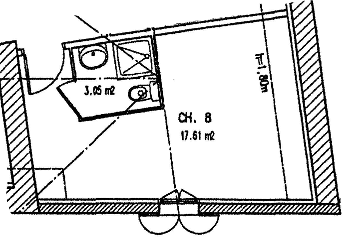 plan chambre Oranges