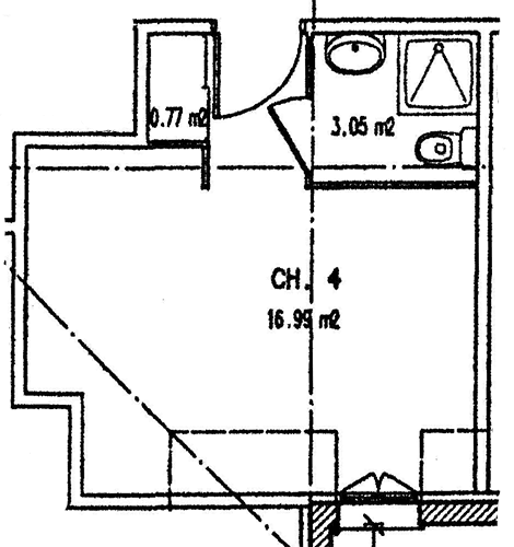 plan chambre Raisins